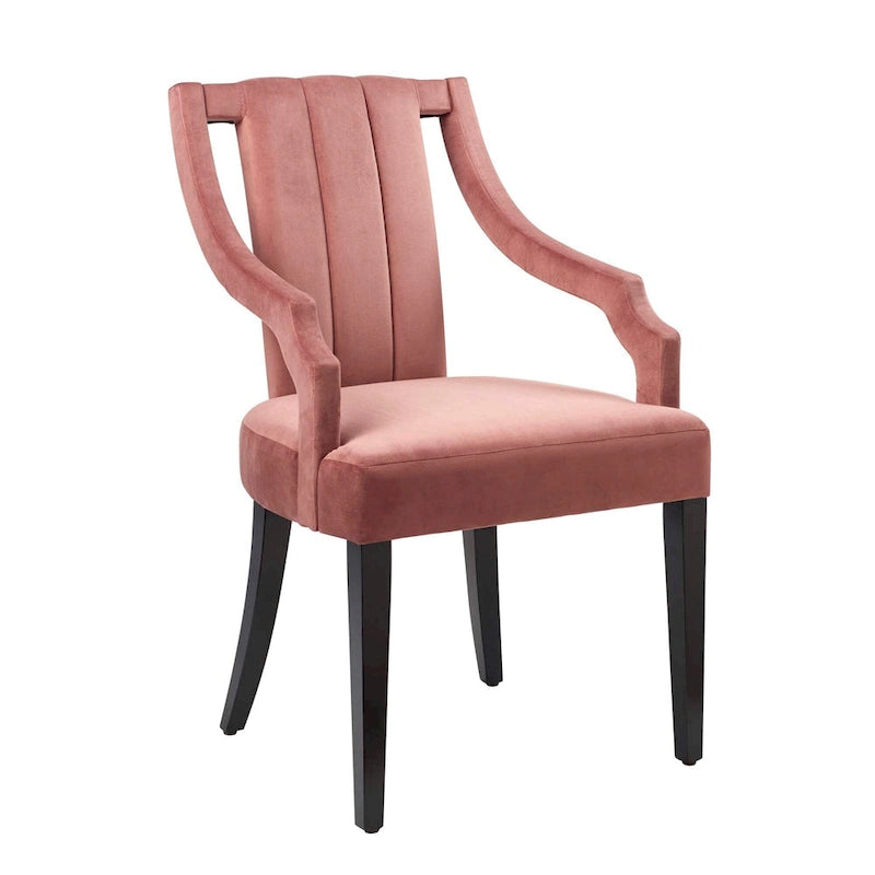 Wood Velvet Chair