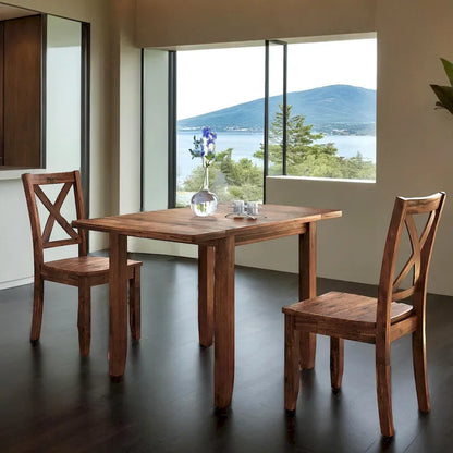 5 Inch Modern Wood Engineered Wood Table Extendable