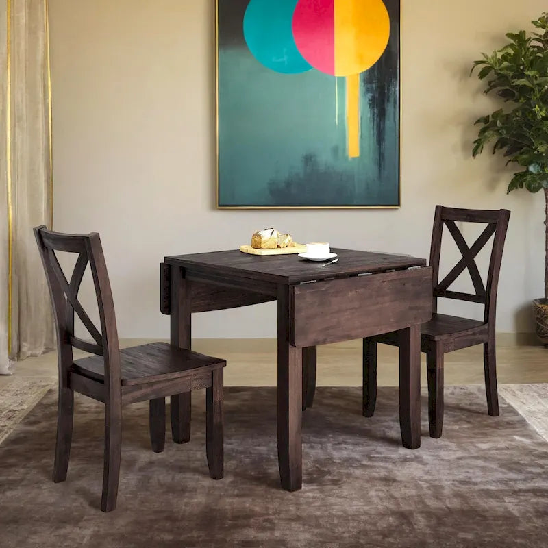 5 Inch Modern Wood Engineered Wood Table Extendable