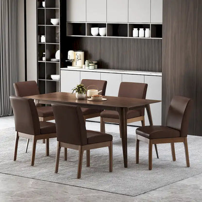 23.50 Inch Contemporary Wood Metal Chair Upholstered