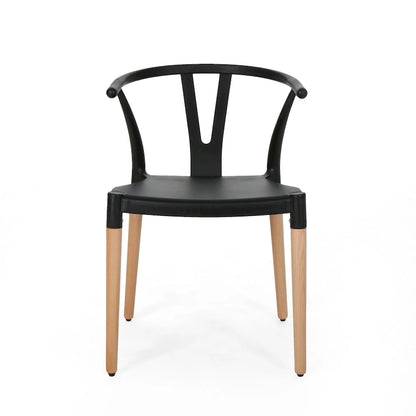 22 Inch Modern Wood Chair