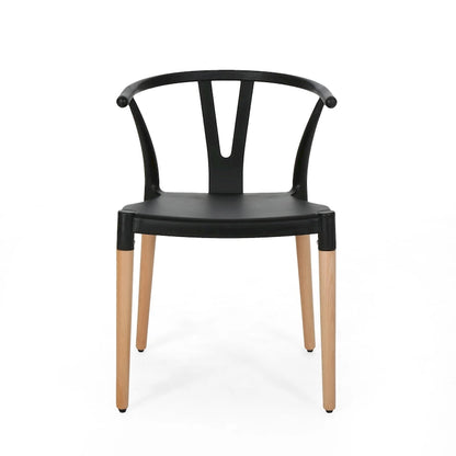 22 Inch Modern Wood Chair