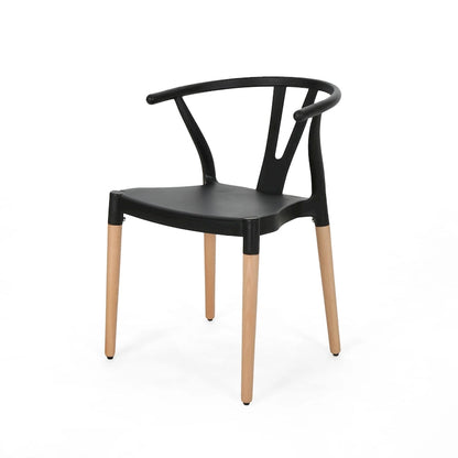 22 Inch Modern Wood Chair