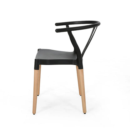 22 Inch Modern Wood Chair