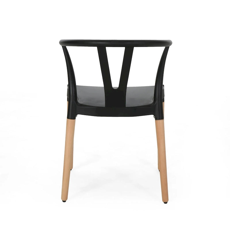 22 Inch Modern Wood Chair