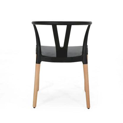 22 Inch Modern Wood Chair