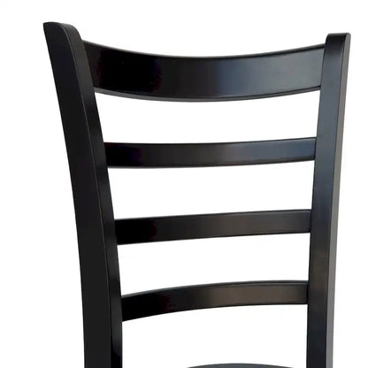 21.00 Inch Farmhouse Wood Metal Chair