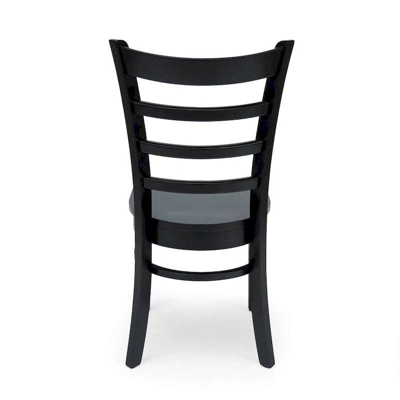 21.00 Inch Farmhouse Wood Metal Chair