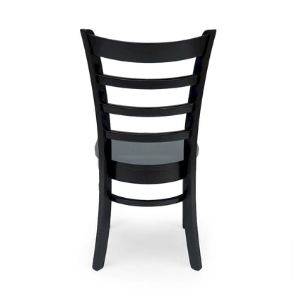 21.00 Inch Farmhouse Wood Metal Chair