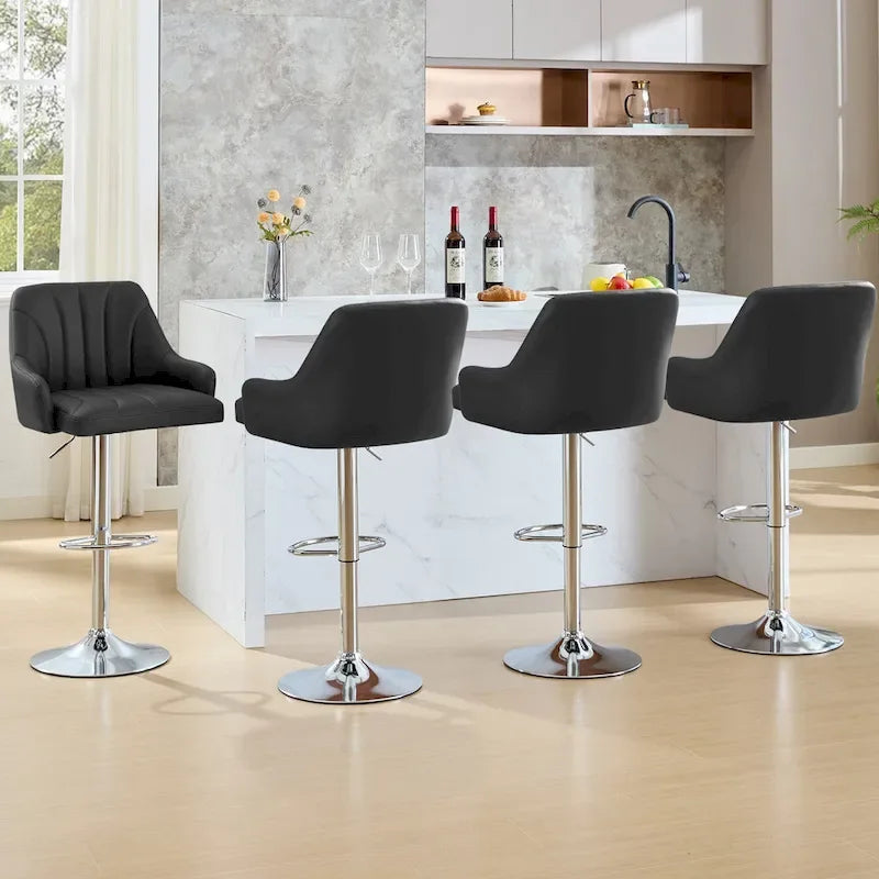 Modern Metal Fabric Table Adjustable