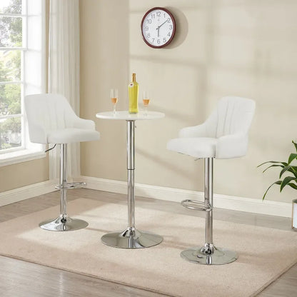 Modern Metal Fabric Table Adjustable
