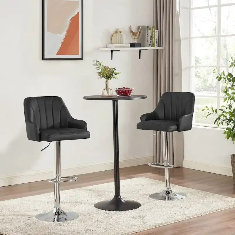 Modern Metal Fabric Table Adjustable