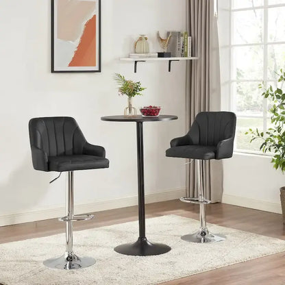 Modern Metal Fabric Table Adjustable