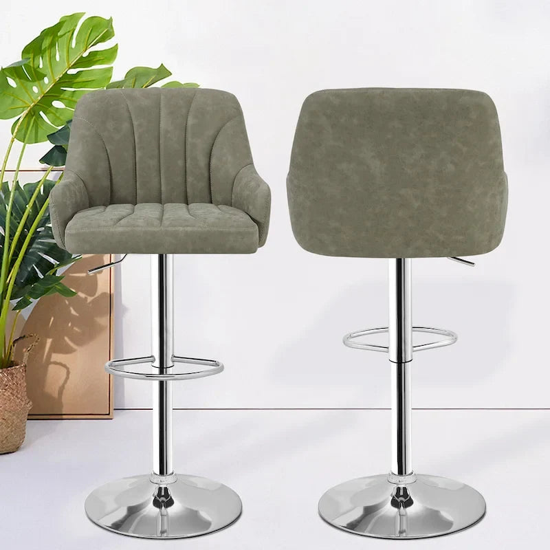 Modern Metal Fabric Table Adjustable