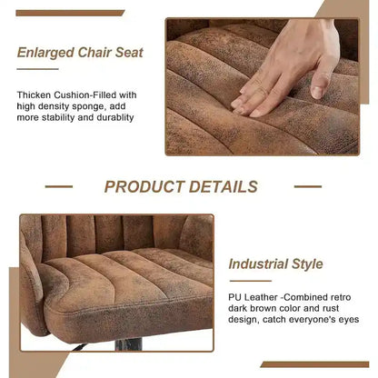 Modern Metal Fabric Table Adjustable