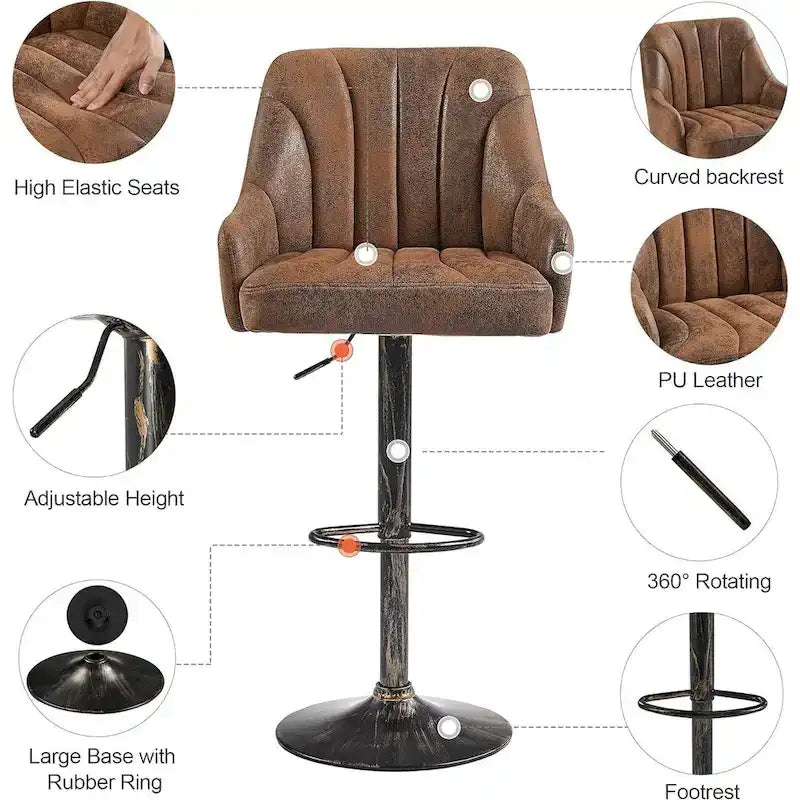 Modern Metal Fabric Table Adjustable