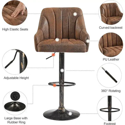 Modern Metal Fabric Table Adjustable