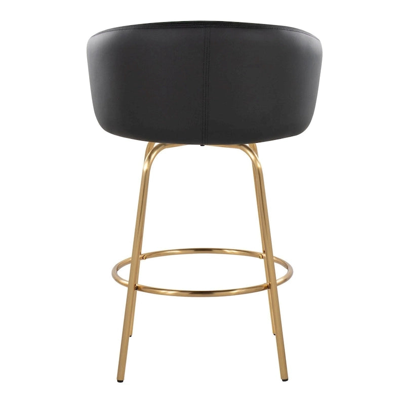 Modern Metal Velvet Chair Swivel
