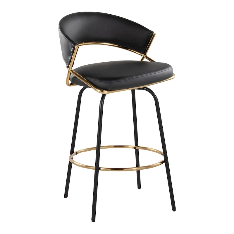 Metal Velvet Chair Swivel