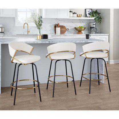 Metal Velvet Chair Swivel