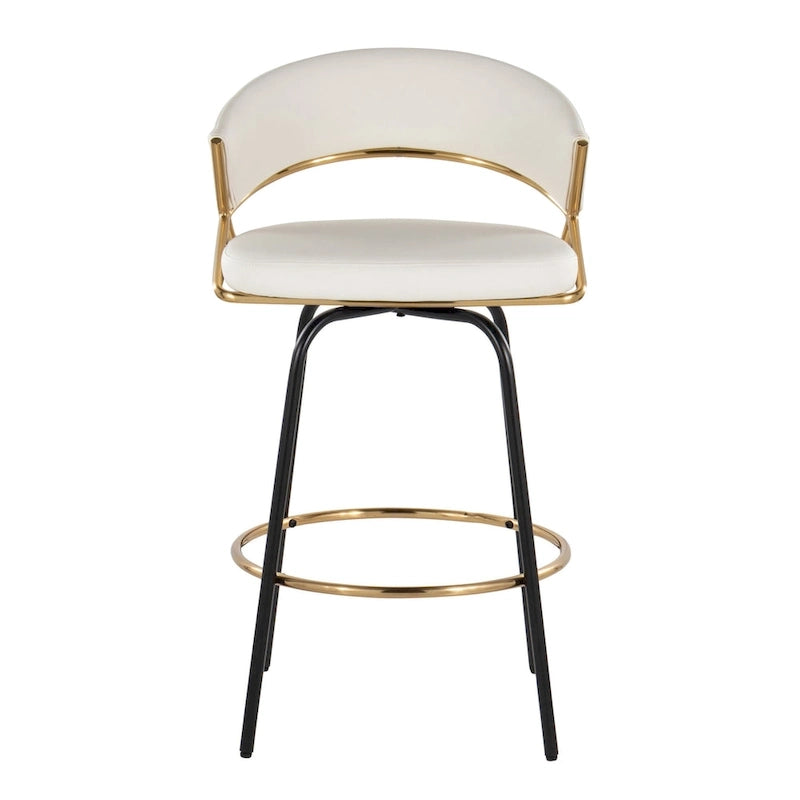 Metal Velvet Chair Swivel