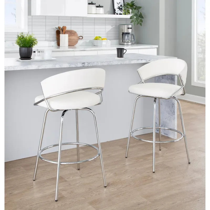 Metal Velvet Chair Swivel