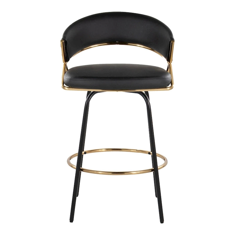 Metal Velvet Chair Swivel