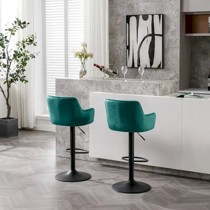 Modern Velvet Table Adjustable