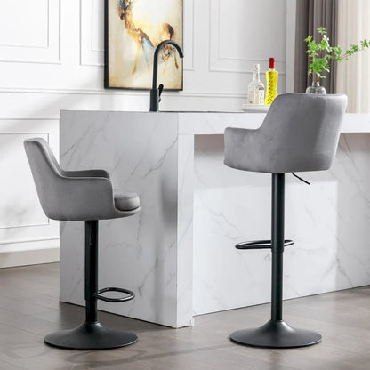 Modern Velvet Table Adjustable