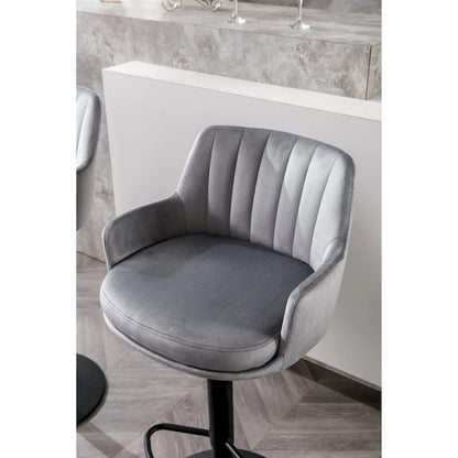 Modern Velvet Table Adjustable