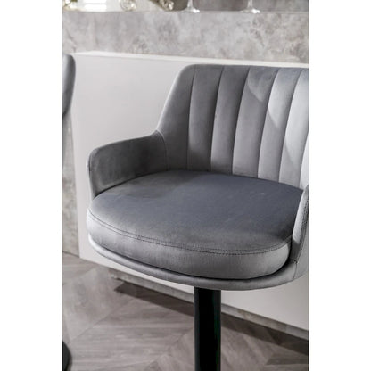 Modern Velvet Table Adjustable