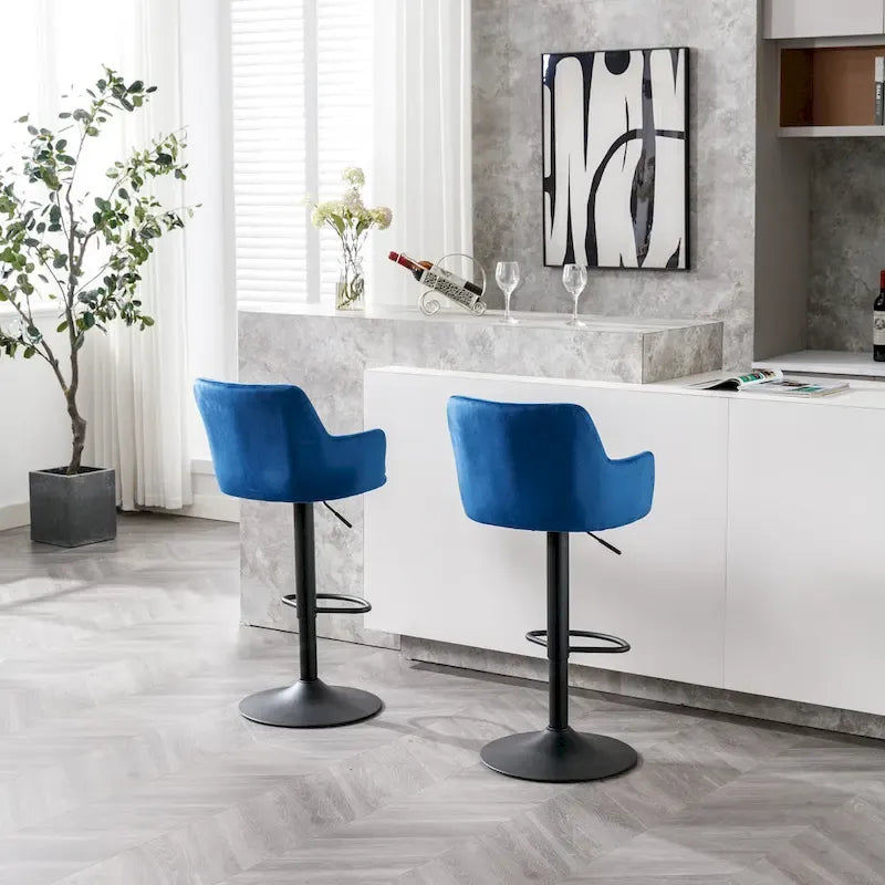 Modern Velvet Table Adjustable