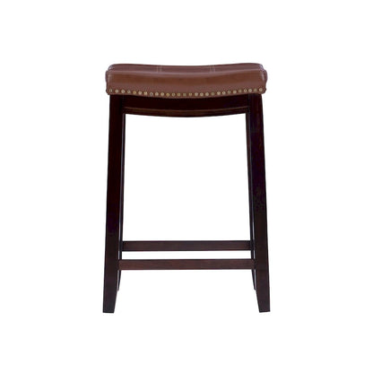 26.75 Inch Wood Fabric Chair Upholstered