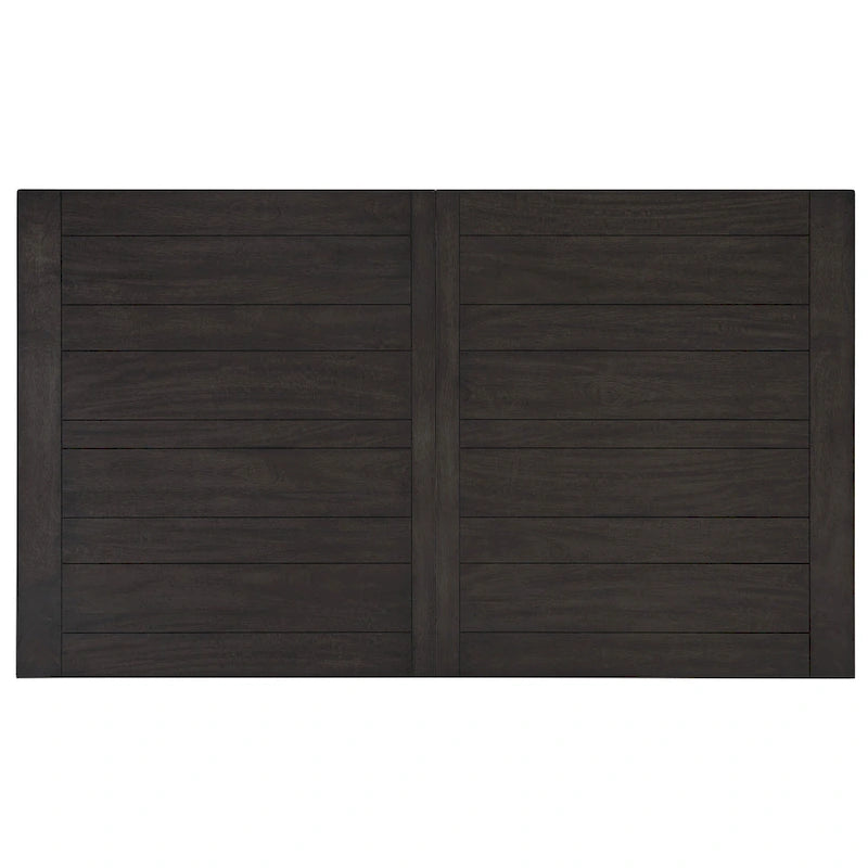 108 Inch Modern Wood Metal Dining Set Upholstered