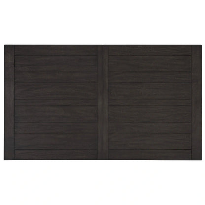 108 Inch Modern Wood Metal Dining Set Upholstered