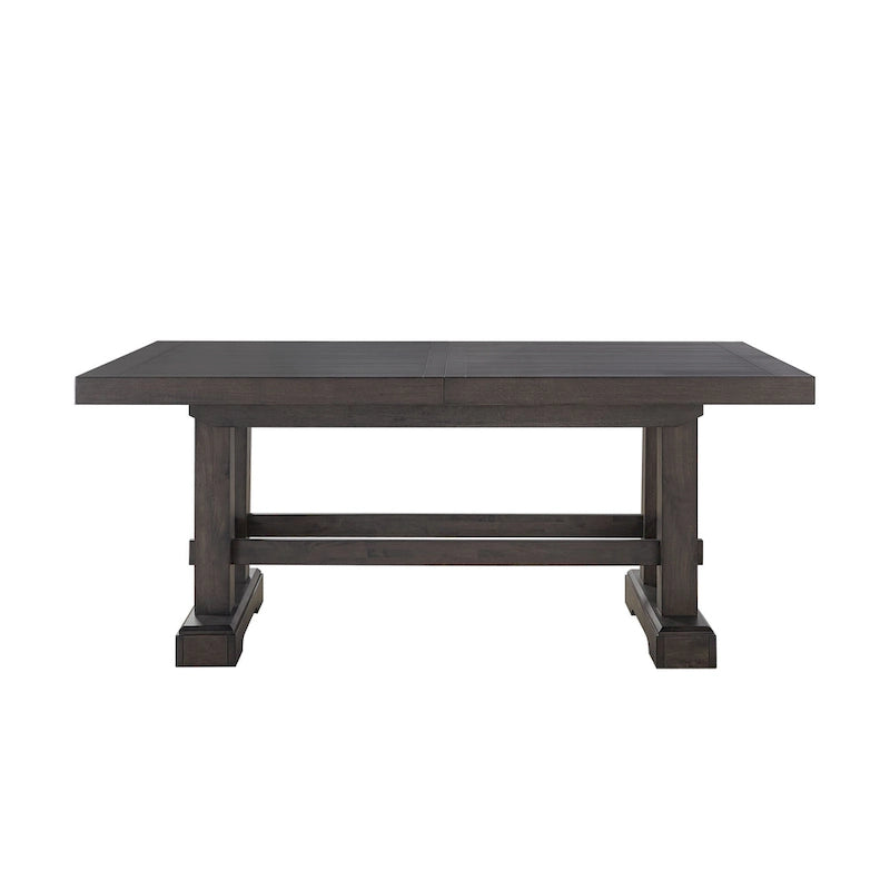 108 Inch Modern Wood Metal Dining Set Upholstered