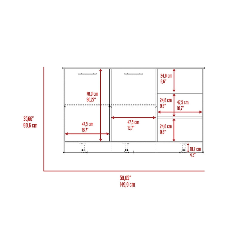Modern Metal Cabinet