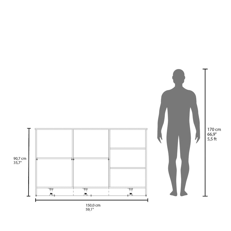 Modern Metal Cabinet