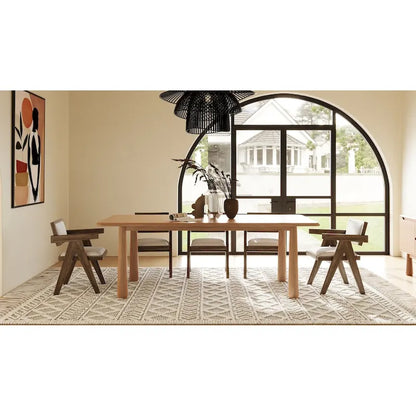 Full Modern Solid Wood Table