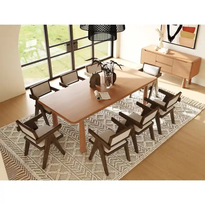 Full Modern Solid Wood Table