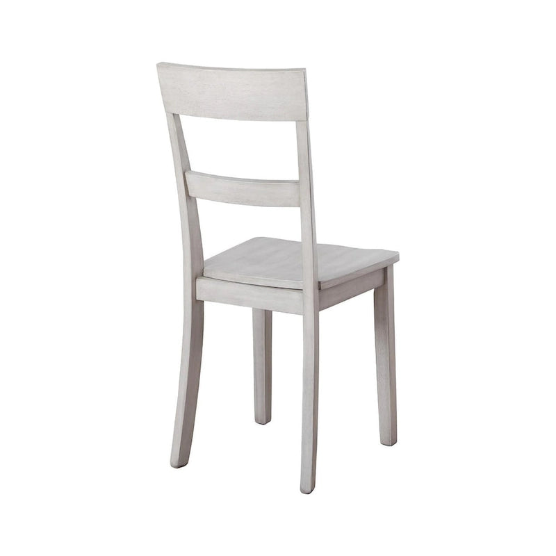 37.75 Inch Rustic Wood Chair LED