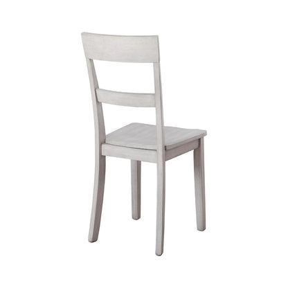 37.75 Inch Rustic Wood Chair LED