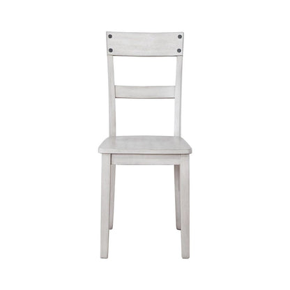 37.75 Inch Rustic Wood Chair LED