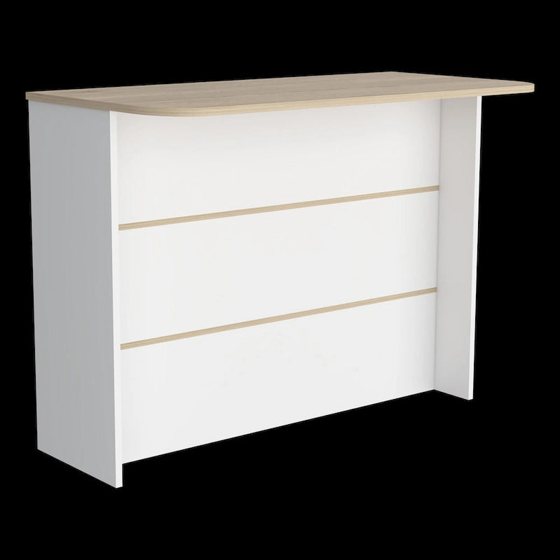 47.24 Inch Modern Wood Kitchen Cart LED