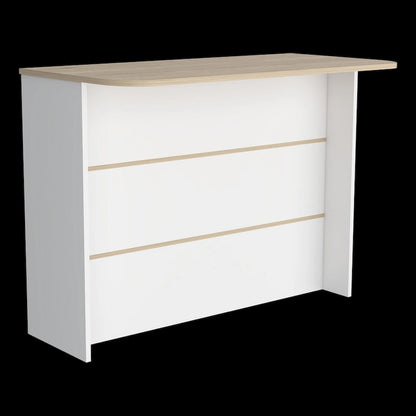 47.24 Inch Modern Wood Kitchen Cart LED