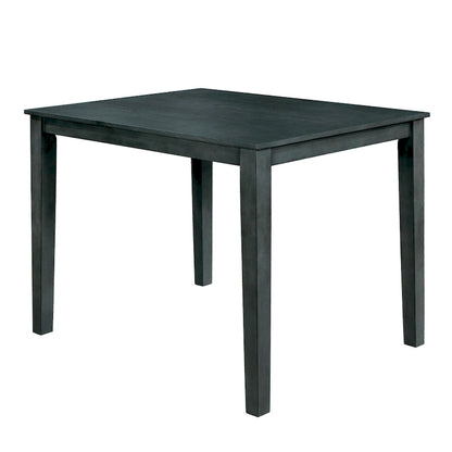 Yevana Contemporary Solid Wood 5-Piece Counter Height Dining Set by Furniture of America