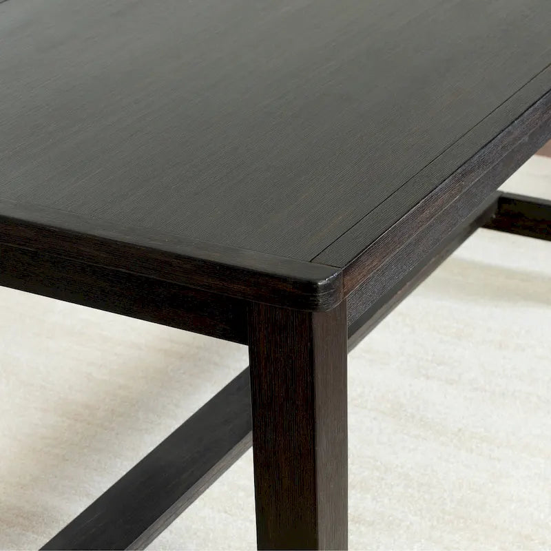 Roundhill Furniture Muzzi Contemporary 6-Piece Dining Set, Dining Table with 4 Stylish Chairs and a Bench