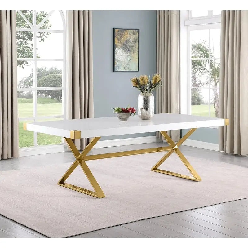 Wood Metal Table Adjustable