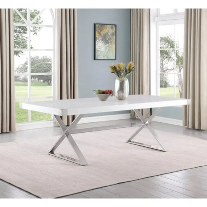 Wood Metal Table Adjustable