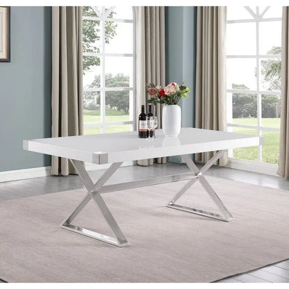 Wood Metal Table Adjustable